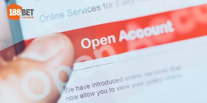 Chi tiết cách mở tài khoản chính thức tại 188Bet an toàn