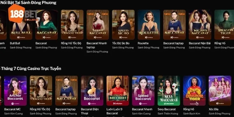 Đánh giá các ưu điểm nổi bật của mục game bài tại 188Bet